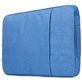 Mobigear Denim Zipper Laptop Sleeve 13 - 14 inch Laptop hoes - Blauw