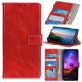Mobigear Basic Samsung Galaxy A20e Hoesje Bookcase Portemonnee - Rood