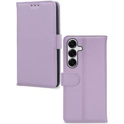 Mobilize Premium Gelly Samsung Galaxy S25 Hoesje Bookcase Portemonnee - Paars