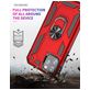 Mobigear Armor Ring iPhone 11 Pro Max Hoesje Hardcase Backcover Shockproof met Ringhouder - Zilver