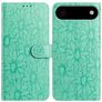 Mobigear Flowers iPhone Air Hoesje Bookcase Portemonnee - Groen