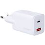 Cygnett Powerplus Dual USB / USB-C Power Delivery 45W - Wit