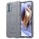 Mobigear Rugged Shield Motorola Moto G31 Hoesje Flexibel TPU Backcover Shockproof - Grijs