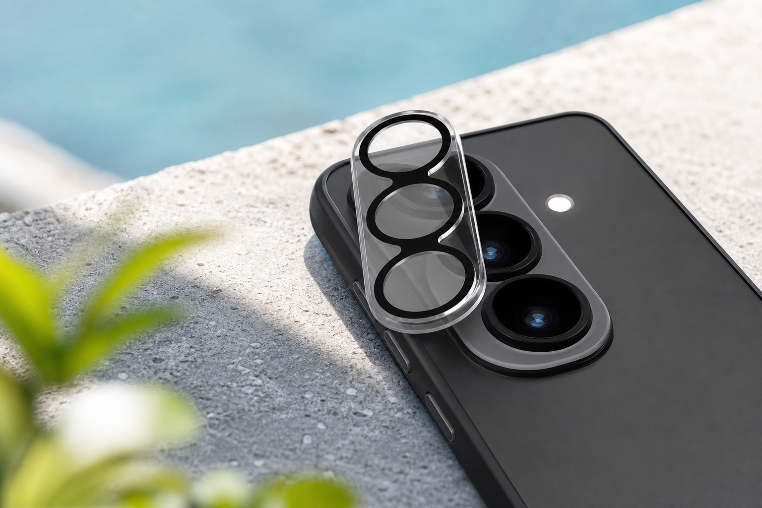 Glazen cameraprotector