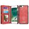 Caseme 008 iPhone 8 Plus Hoesje Uitneembare 2in1 Bookcase Portemonnee - Rood