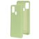 Mobiparts Samsung Galaxy A21s Siliconen Hoesje Backcover - Pistache Green