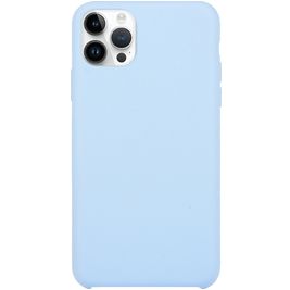 Mobigear Rubber Touch iPhone 15 Pro Max Siliconen Hoesje Backcover - Blauw