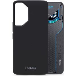 Mobilize Rubber Gelly Nubia Neo 3 GT Hoesje Flexibel TPU Backcover - Zwart