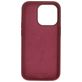 Mobiparts iPhone 14 Pro Siliconen Hoesje Backcover - Plum Red