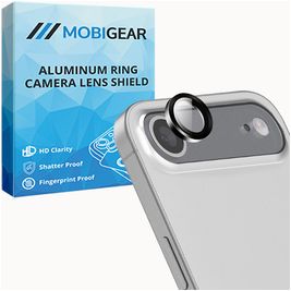 Mobigear Single Lens iPhone Air Glazen Camera Lens Protector - Case Friendly - Zwart