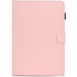 Mobigear Folio Samsung Galaxy Tab S6 Lite Hoes Bookcase + Stylus Houder - Roze