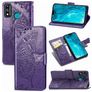Mobigear Butterfly HONOR 9X Lite Hoesje Bookcase Portemonnee - Paars