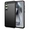 Mobigear Brushed Slim Samsung Galaxy S24 FE Hoesje Flexibel TPU Backcover - Zwart