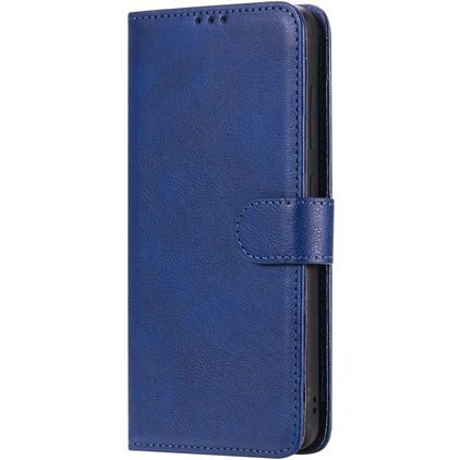 Mobigear Premium Samsung Galaxy A51 Hoesje Bookcase Portemonnee - Blauw