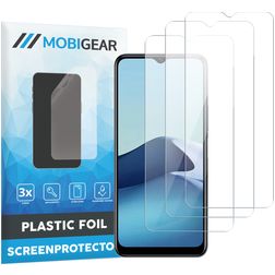 Mobigear Vivo Y20s Screenprotector Folie - Case Friendly (3-Pack)
