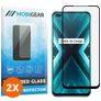 Mobigear Premium Realme X3 SuperZoom Glazen Screenprotector - Case Friendly - Zwart (2-Pack)