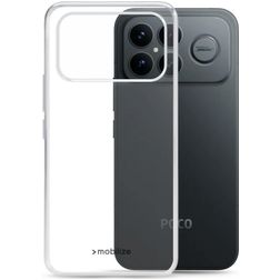 Mobilize Gelly Doorzichtig POCO F9 Ultra Hoesje Flexibel TPU Backcover - Transparant