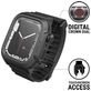 Catalyst Waterproof Case Siliconen Apple Watch - 45 mm Bandje Gespsluiting - Zwart