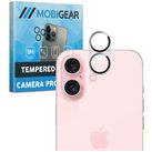 Mobigear iPhone 16 Glazen Camera Lens Protector - Case Friendly Mobigear iPhone 16 Glazen Camera Lens Protector - Case Friendly