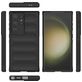 Mobigear Bumpy Samsung Galaxy S24 Ultra Hoesje Flexibel TPU Backcover - Zwart