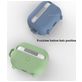 Mobigear Radio Apple AirPods Pro 1 Hoesje Flexibel Siliconen - Groen