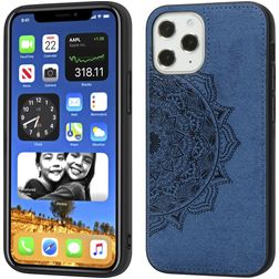 Mobigear Mandala iPhone 12 Pro Max Hoesje Hardcase Backcover - Blauw