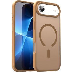 Mobigear Shockproof iPhone Air MagSafe Hoesje Hardcase Backcover - Desert Gold