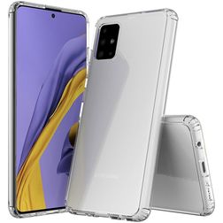 Mobigear Crystal Doorzichtig Samsung Galaxy A51 Hoesje Hardcase Backcover - Transparant