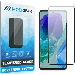 Mobigear Premium Samsung Galaxy M55 Glazen Screenprotector - Case Friendly