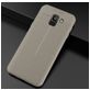 Mobigear Luxury Samsung Galaxy J6 (2018) Hoesje Flexibel TPU Backcover - Grijs