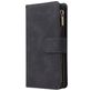 Mobigear Zipper Samsung Galaxy A41 Hoesje Bookcase Portemonnee - Zwart