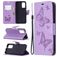 Mobigear Butterfly POCO M3 Hoesje Bookcase Portemonnee - Paars