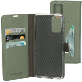 Mobiparts Classic Wallet Samsung Galaxy S20 Plus Hoesje Bookcase Portemonnee - Stone Green
