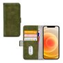 Mobilize Elite Gelly iPhone 12 Hoesje Bookcase - Groen