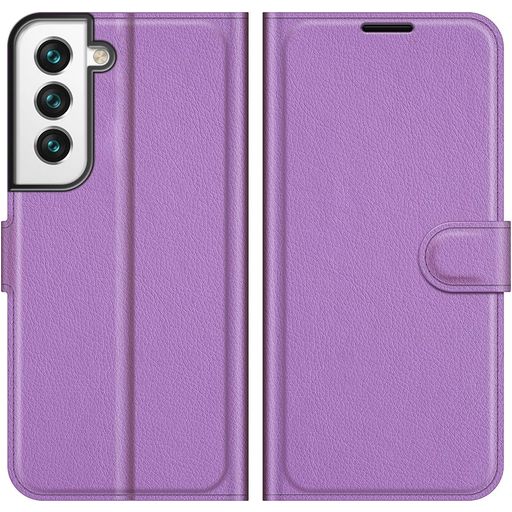 Mobigear Classic Samsung Galaxy S22 Hoesje Bookcase Portemonnee - Paars