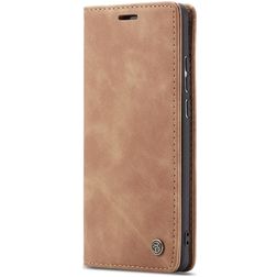 Caseme 013 POCO F2 Pro Hoesje Bookcase Portemonnee - Bruin
