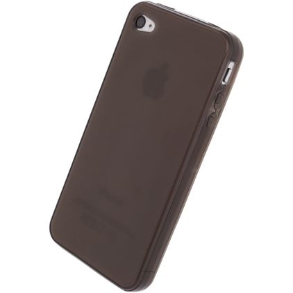 Mobilize Gelly iPhone 4 Hoesje Flexibel TPU Backcover - Smokey Grey
