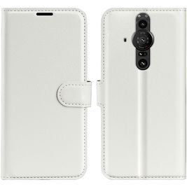 Mobigear Classic Sony Xperia Pro-I Hoesje Bookcase Portemonnee - Wit