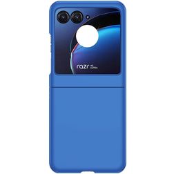Mobigear Colors Motorola Razr 40 Ultra Hoesje Hardcase Backcover - Donkerblauw