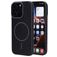 Mobiparts Slim Line iPhone 16 Pro MagSafe Hoesje Hardcase Backcover - Onyx Black