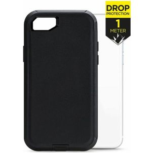 Mobilize Defender iPhone 7 Hoesje Hardcase Backcover Shockproof - Zwart