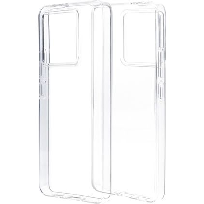 Mobiparts Classic Doorzichtig Xiaomi 14T Hoesje Flexibel TPU Backcover - Transparant