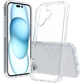 Mobigear Crystal Doorzichtig iPhone 16 Hoesje Hardcase Backcover - Transparant