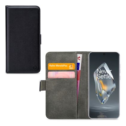 Mobilize Classic Gelly Wallet OnePlus 12R Hoesje Bookcase Portemonnee - Zwart