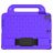 Mobigear Diamond iPad Air 1 (2013) Kinder Tablethoes met Handvat - Paars