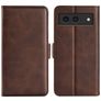 Mobigear Slim Magnet Google Pixel 8a Hoesje Bookcase Portemonnee - Bruin