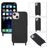 Mobigear Lanyard iPhone 14 Siliconen Hoesje met koord - Zwart