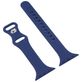 Mobigear Sport Slim Siliconen Apple Watch Bandje Druksluiting - 42/41/40/38 mm - Paars