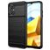 Mobigear Brushed Slim POCO M5 Hoesje Flexibel TPU Backcover - Zwart
