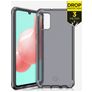 ITSkins SpectrumClear Samsung Galaxy A41 Hoesje Flexibel TPU Backcover Shockproof - Zwart